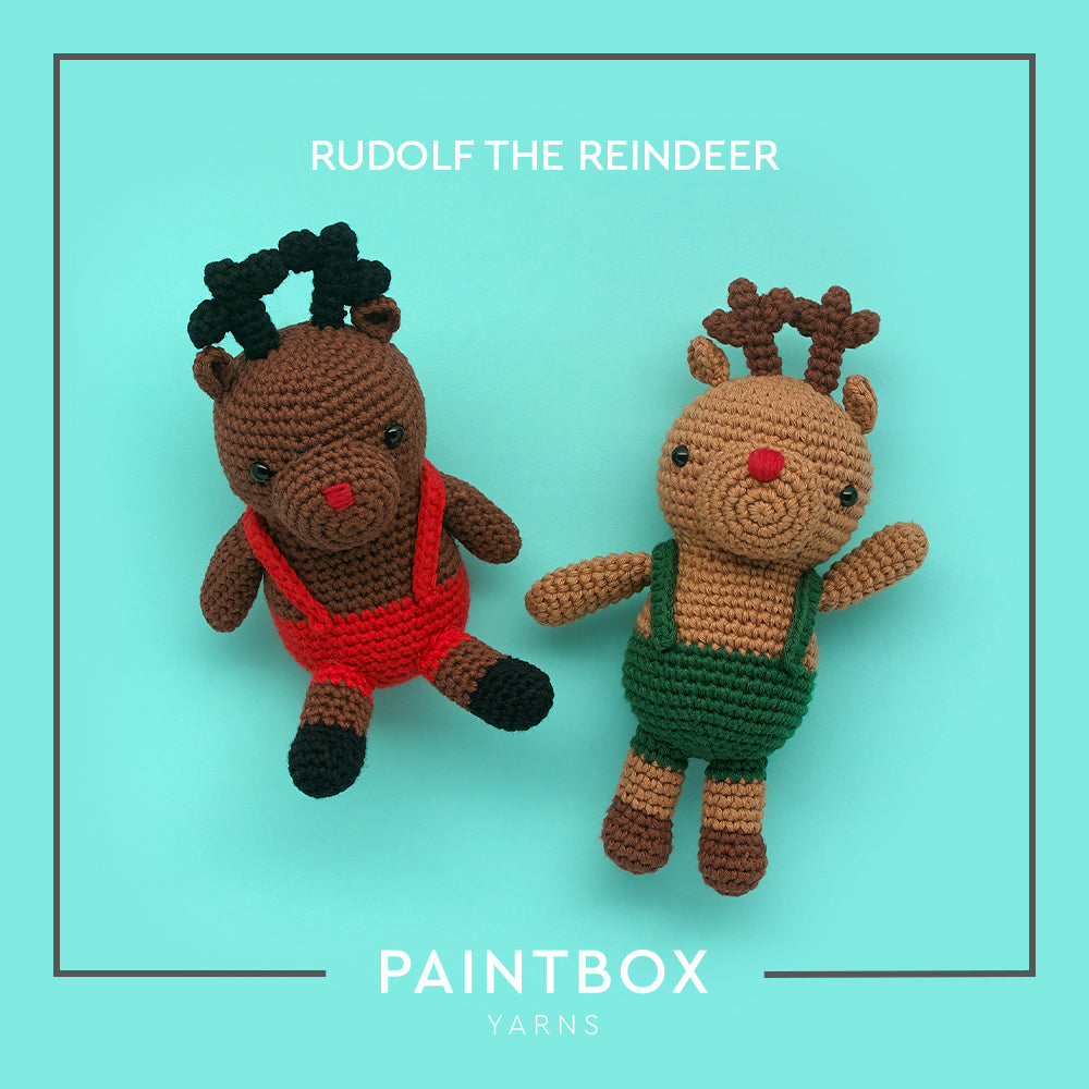 Paintbox Yarns Rudolph the Reindeer Crochet Pattern