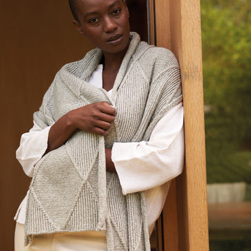 Thistle Scarf in Rowan Softyak DK PDF