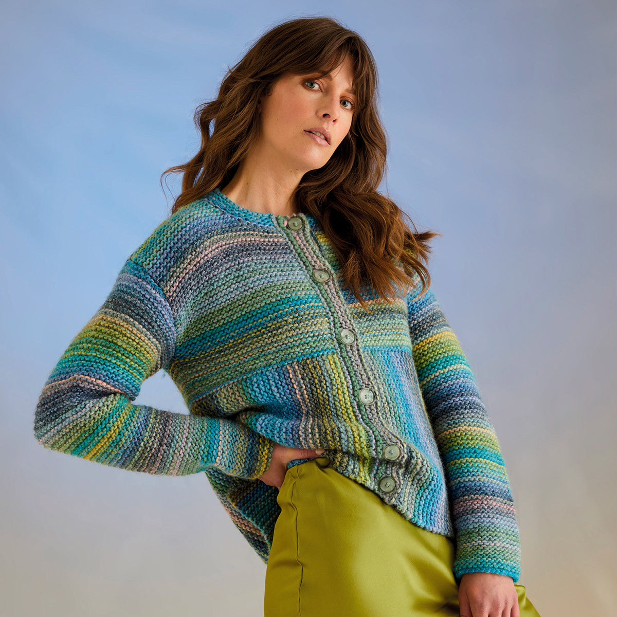 Sirdar Riptide Cardi Cardigan Knitting Pattern