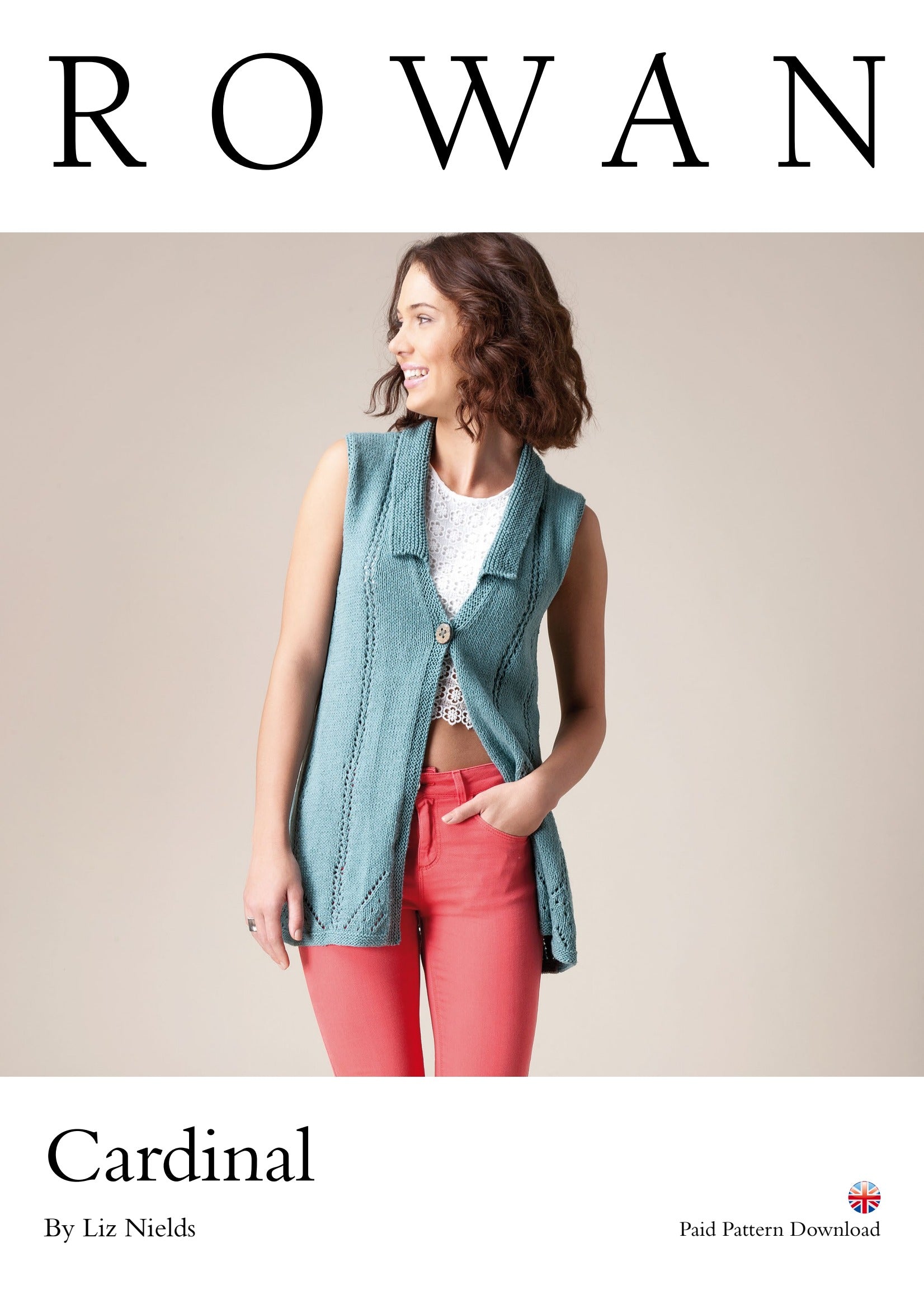 Rowan Cardinal Cardigan Knitting Pattern