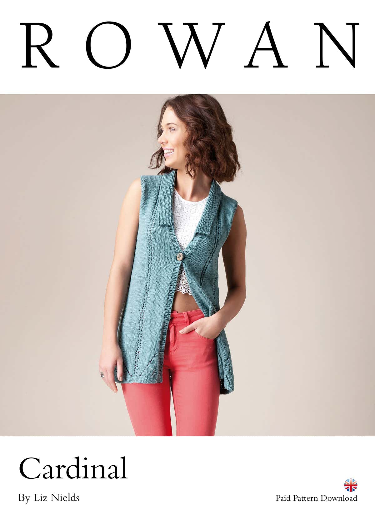 Rowan Cardinal Cardigan Knitting Pattern