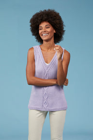 Tahki Yarns Castle Rock Tank Knitting Pattern