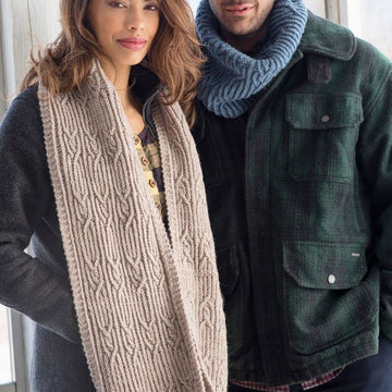 Pilot Short and Long Cowls Knitting Pattern