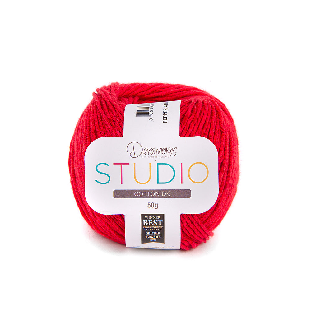 Deramores Studio Organic Cotton DK Yarn - Cotton DK