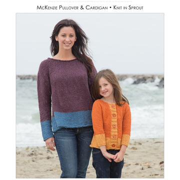Classic Elite Yarns McKenzie Cardigan Knitting Pattern