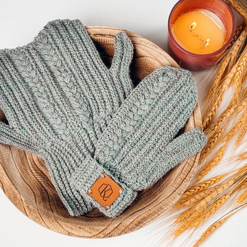 Autumn Wheat Mittens