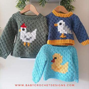 C2C Jumper Birds