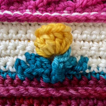 Emily's Tulip Lap Blanket