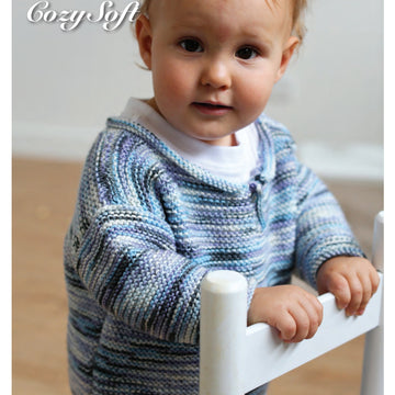 Ella Rae Garter Stitch Sweater Jumper Knitting Pattern