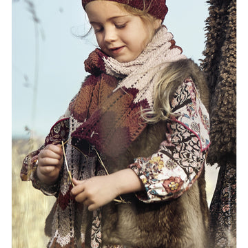 Lana Grossa Kid's Scarf Knitting Pattern