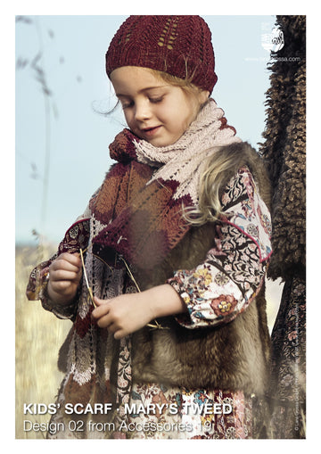 Lana Grossa Kid's Scarf Knitting Pattern