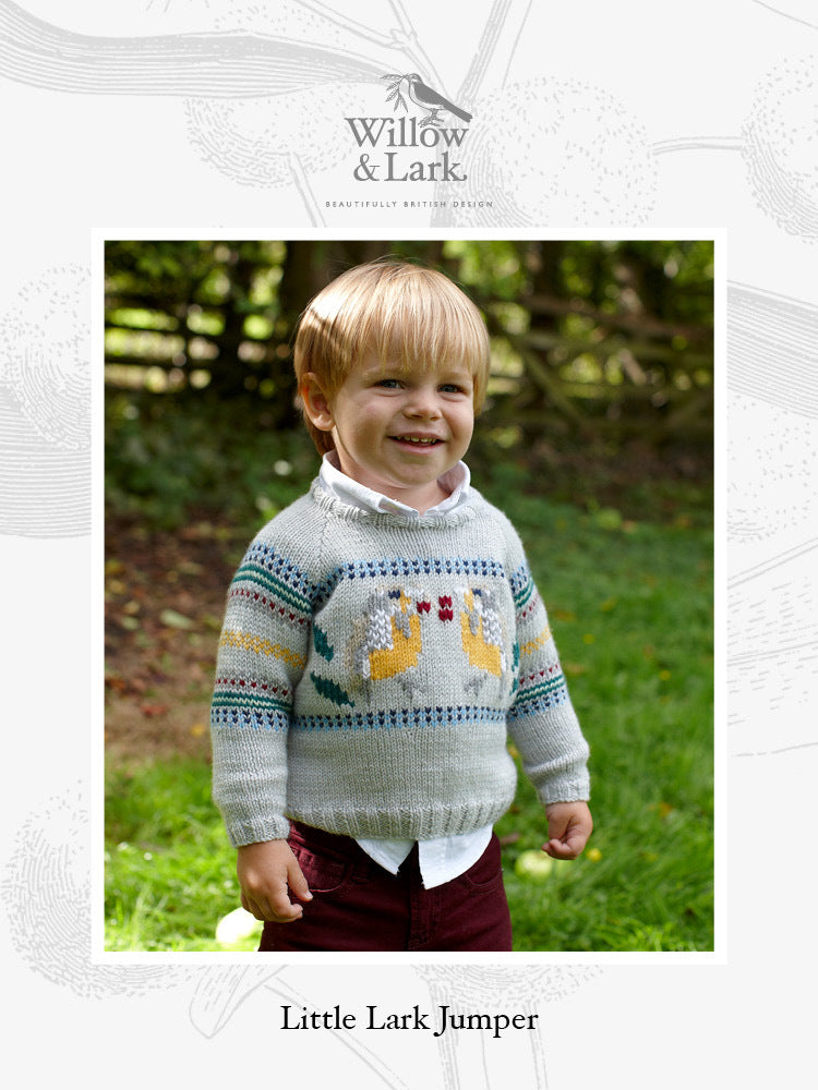 Willow & Lark Little Lark Jumper Knitting Pattern