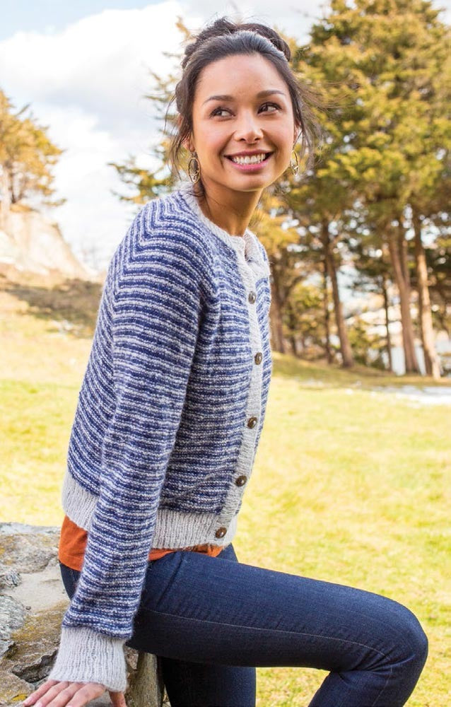 Braith Cardigan in Berroco Andean Mist - 382-2 PDF