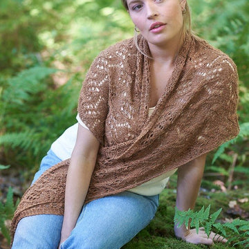 Briallen Shawl Wrap Knitting Pattern