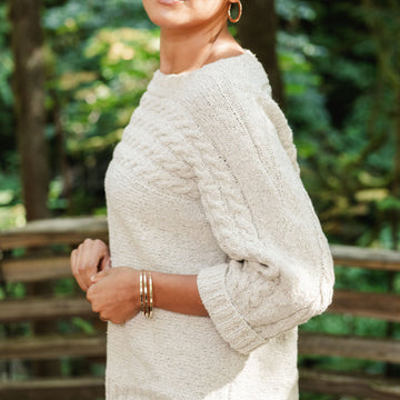Brookline Jumper in Berroco Remix Wool DK Knitting Pattern