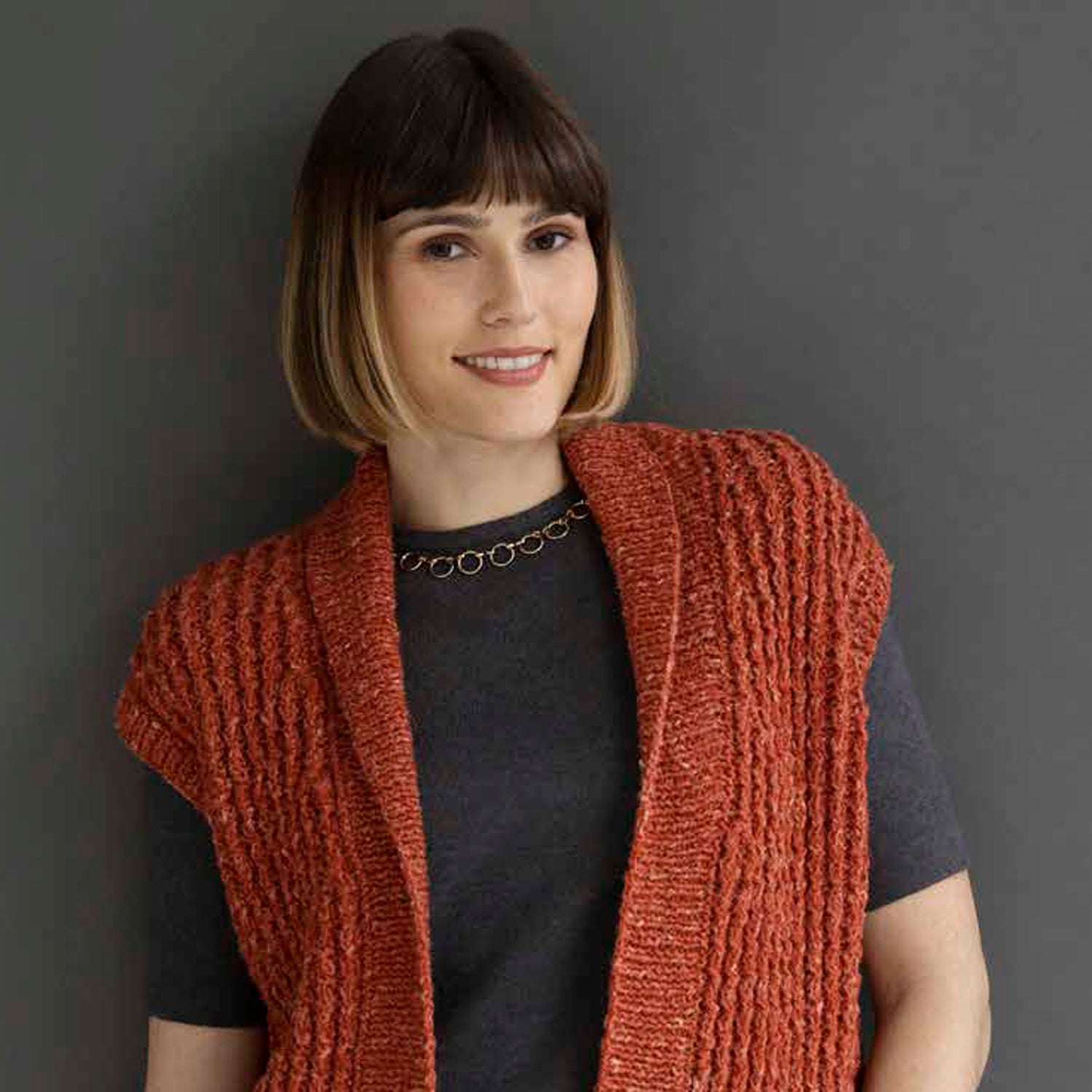 Elsebeth Lavold Tessa Vest Waistcoat Knitting Pattern