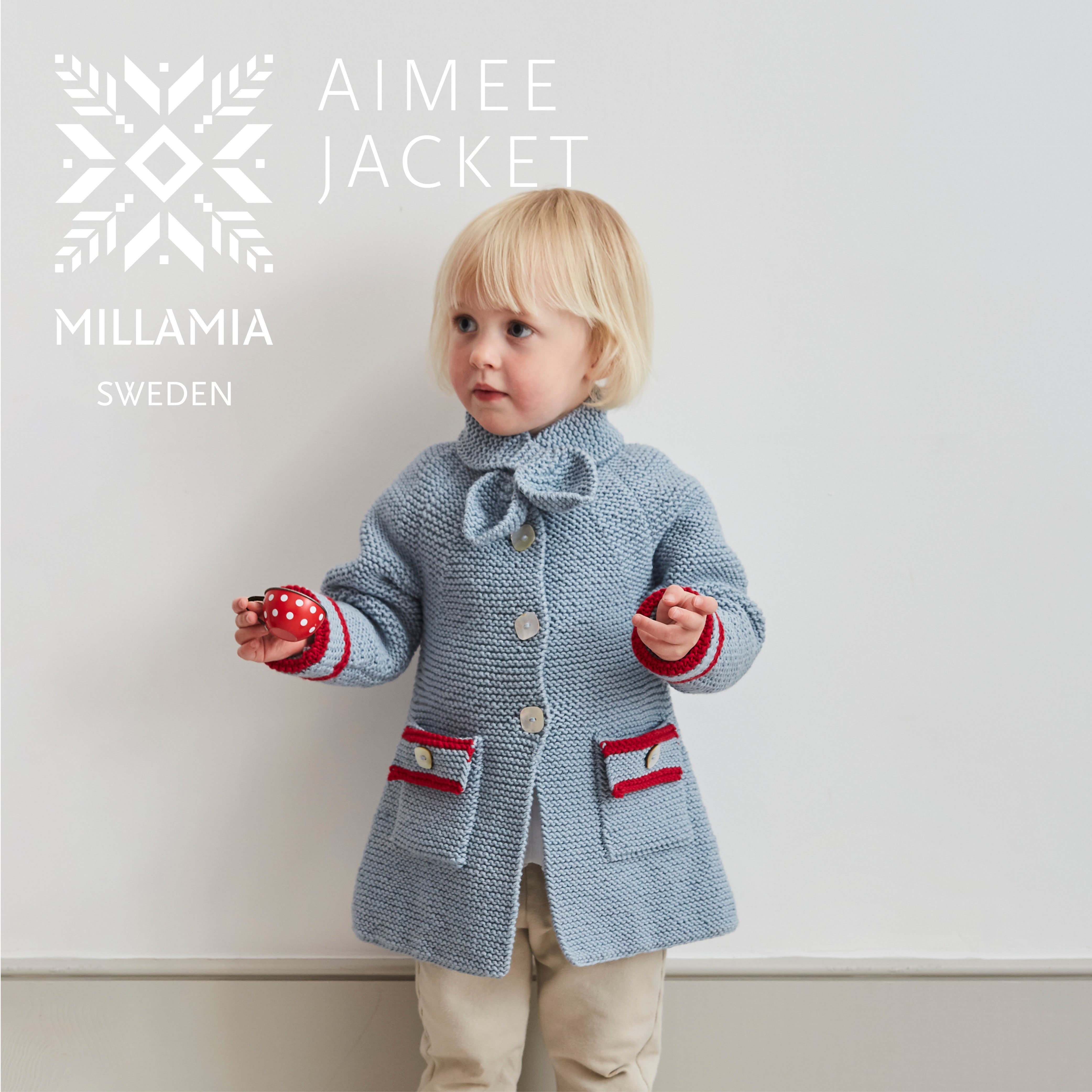 MillaMia Aimee Jacket Knitting Pattern