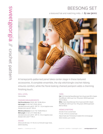 SweetGeorgia Beesong Set PDF