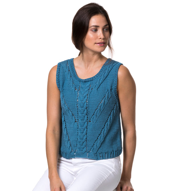 Tahki Yarns Palapa Shell Knitting Pattern