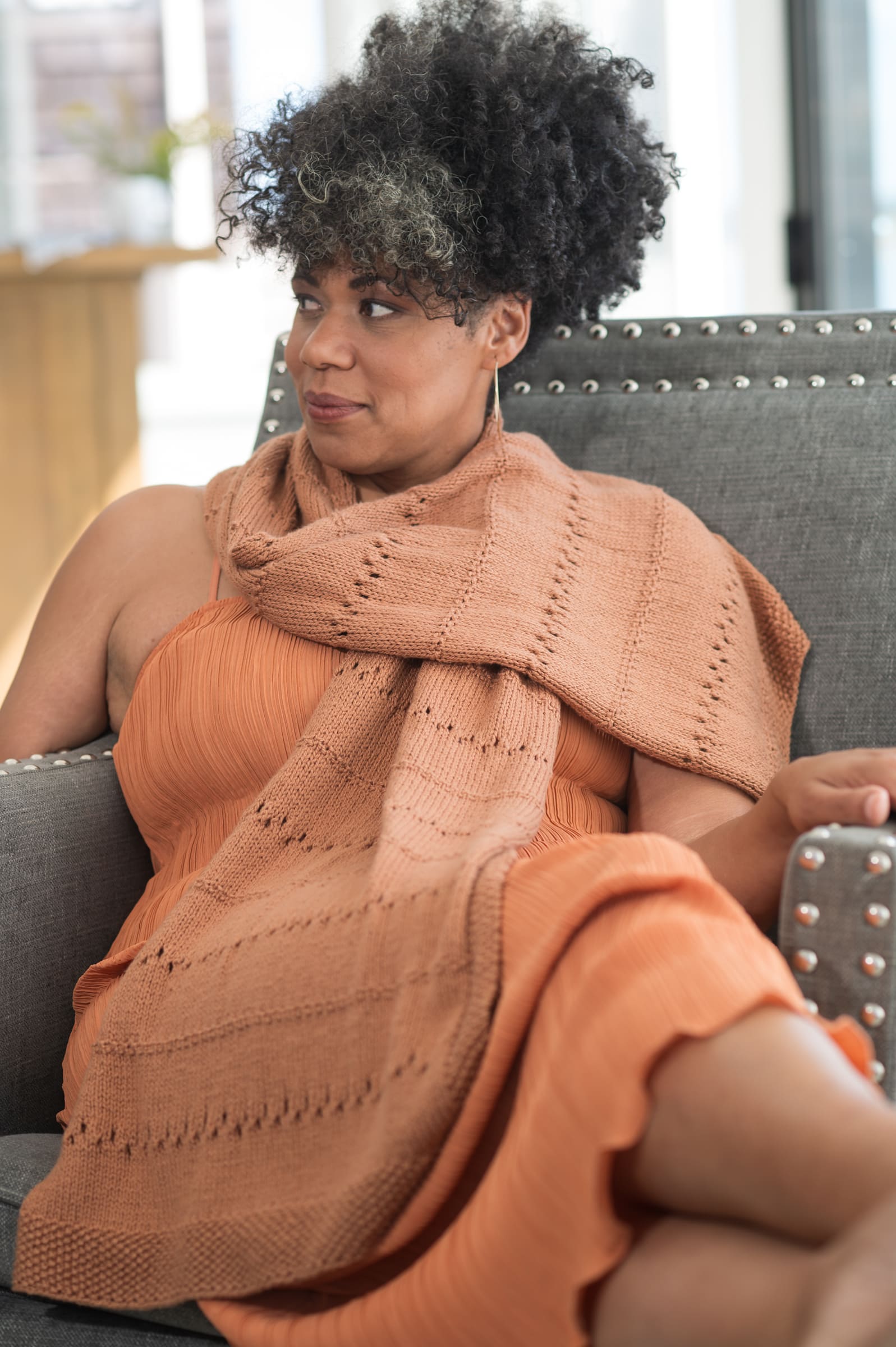 Berroco Essentials Hawthorn Wrap Knitting Pattern