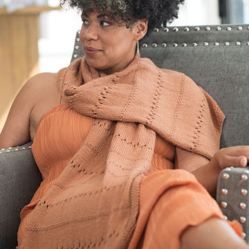 Berroco Essentials Hawthorn Wrap Knitting Pattern