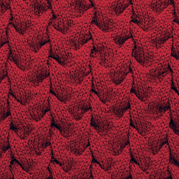 Wavy Cable Rollneck Pullover #123