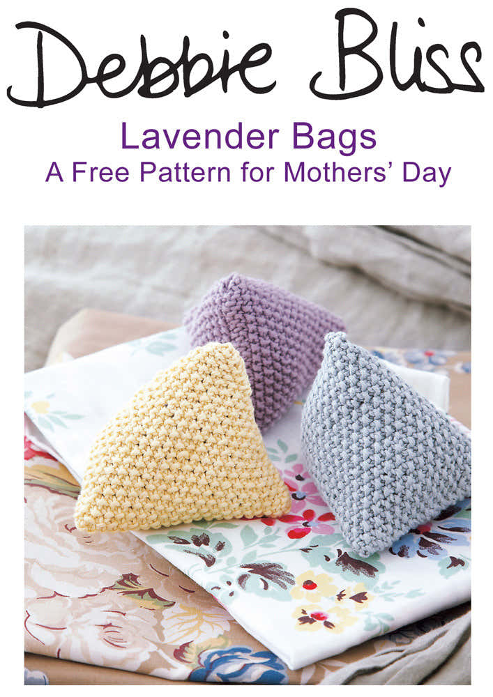Debbie Bliss Lavender Bags Knitting Pattern