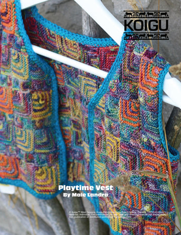 Koigu Playtime Vest Knitting Pattern