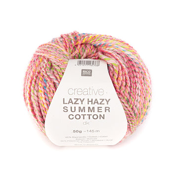 Rico Design Lazy Hazy Summer Cotton DK Yarn - Cotton DK