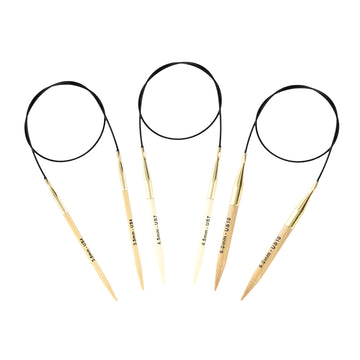 KnitPro Bamboo Fixed Circular Needles 24"