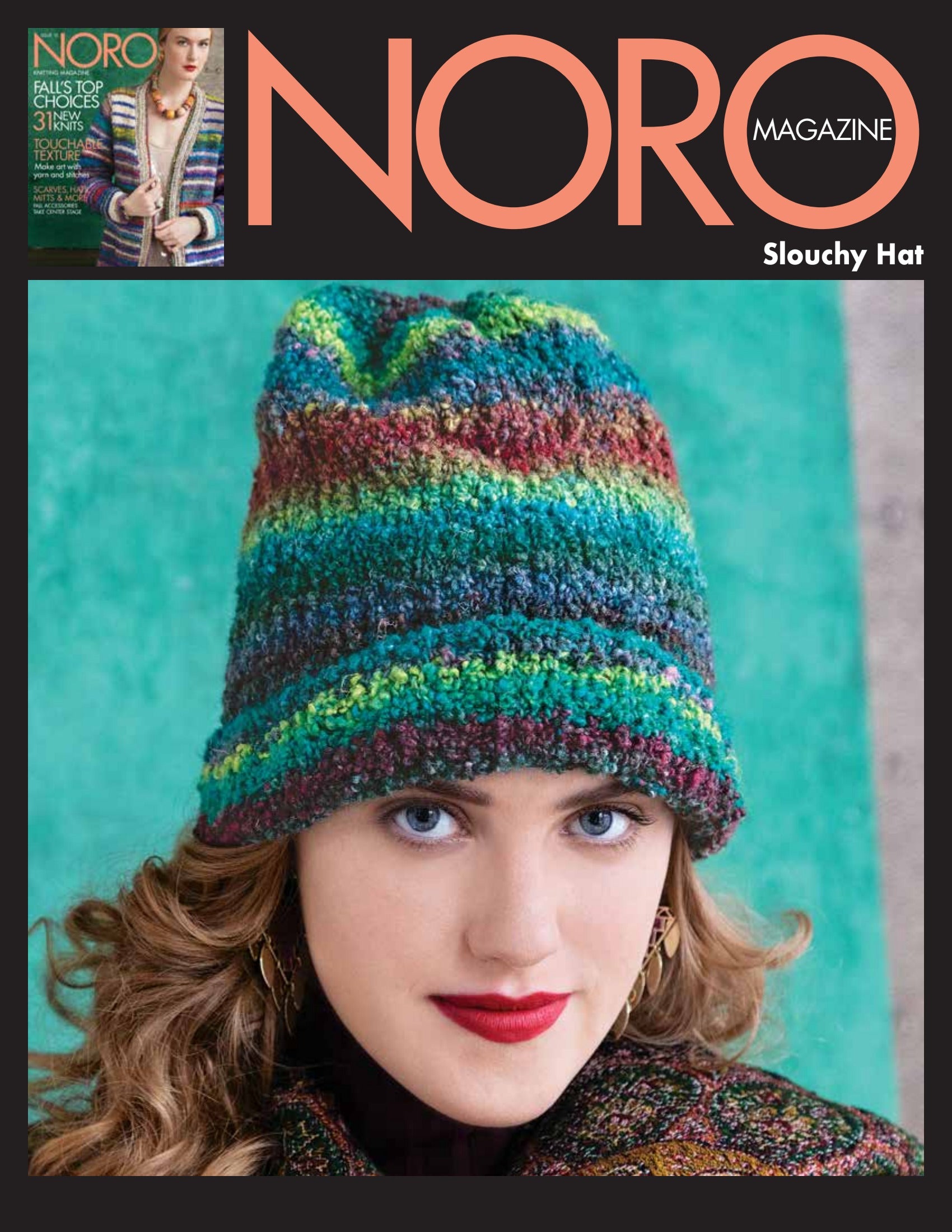Noro Slouch Hat Knitting Pattern