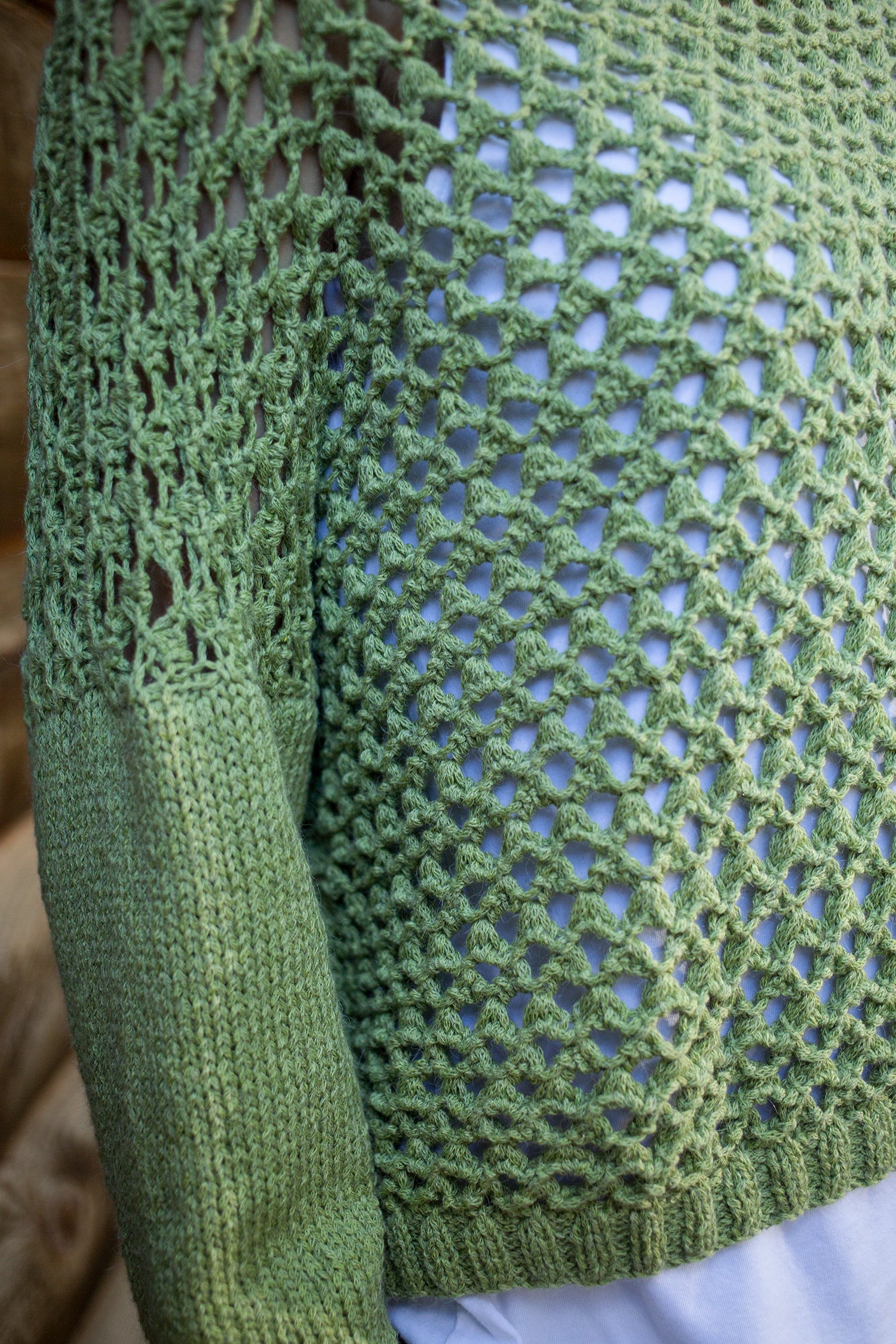 Paloverde Pullover Jumper Knitting Pattern