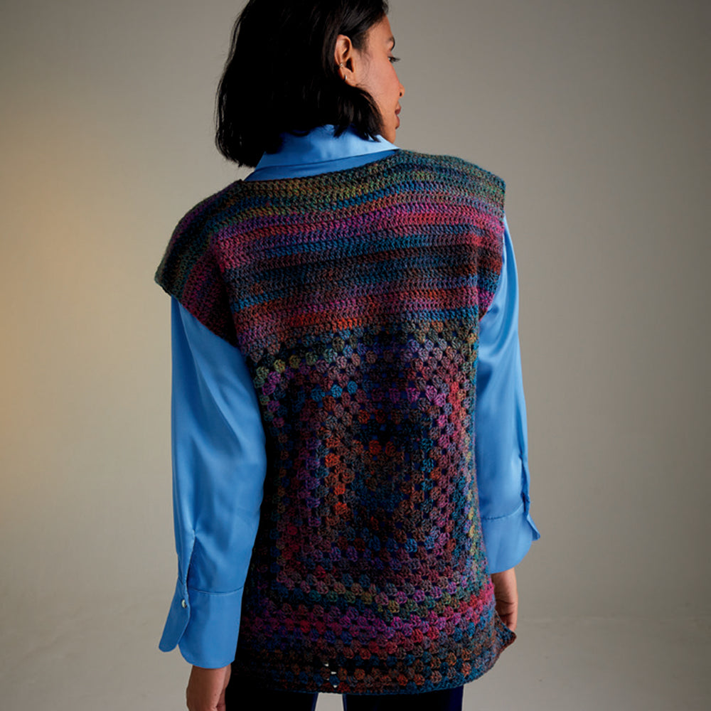 Sirdar Twilight Terrace Tabard Cape Crochet Pattern