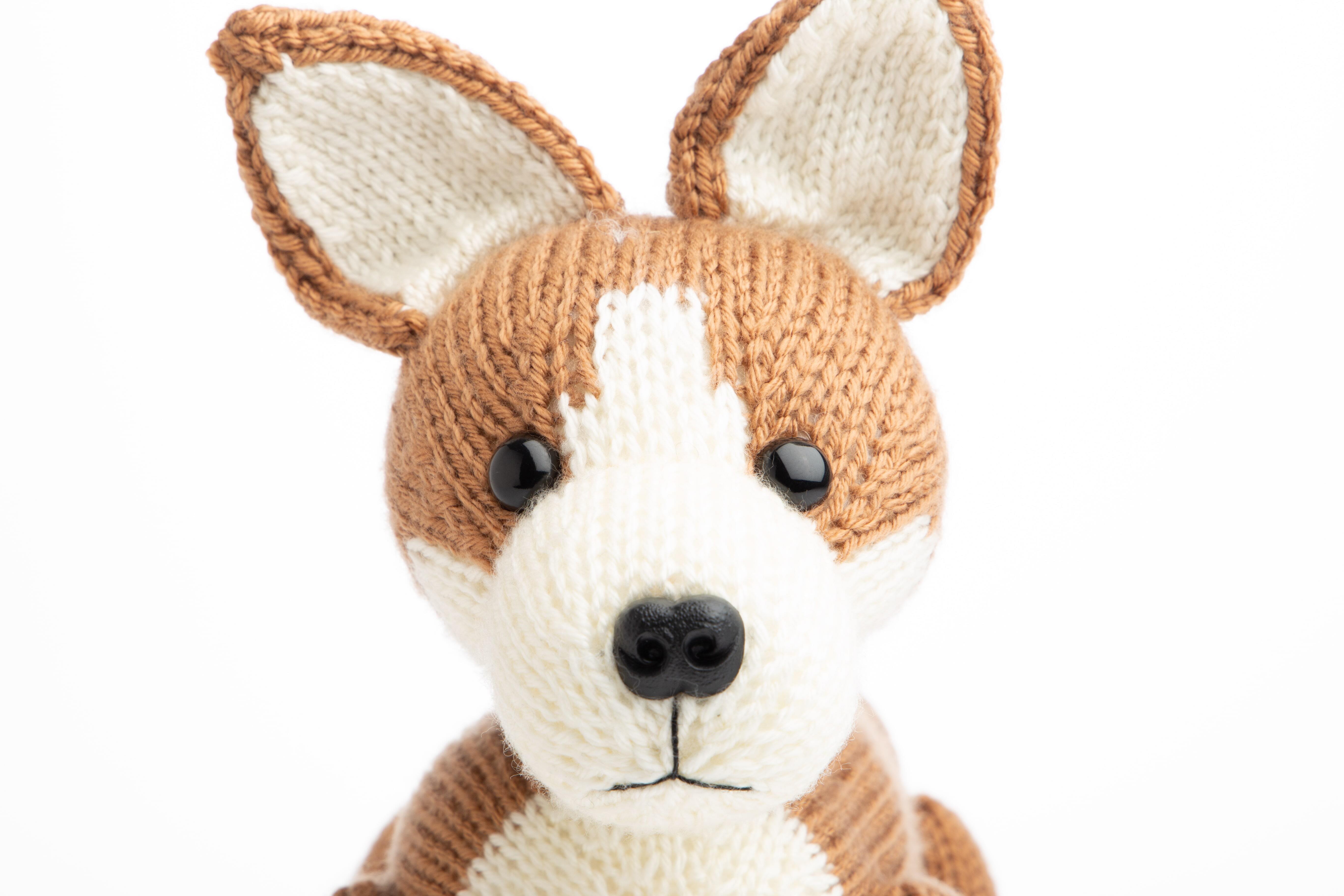 Deramores Pembroke Welsh Corgi Toy Knitting Pattern
