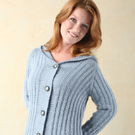 Valley Yarns Laurel Top-Down Hoodie Knitting Pattern