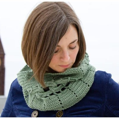 Valley Yarns WEBS Emerging Designer Infinity Cowl Crochet