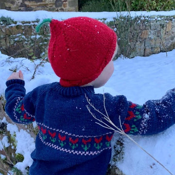 Floral Jumper and Hat