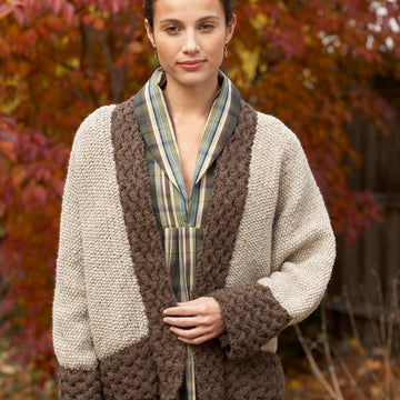 Seaside Kimono Cardi Cardigan Knitting Pattern