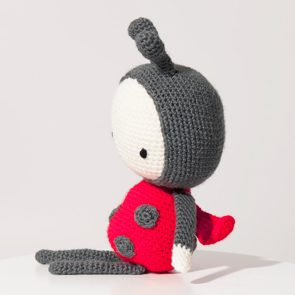 Paintbox Yarns Lola the Ladybird Crochet Pattern