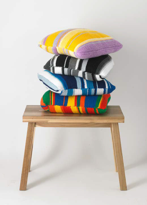 Paintbox Yarns Weekend Cushion Knitting Pattern