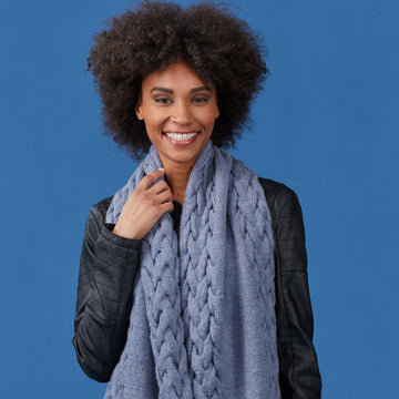 Tahki Yarns Pinehurst Wrap Knitting Pattern