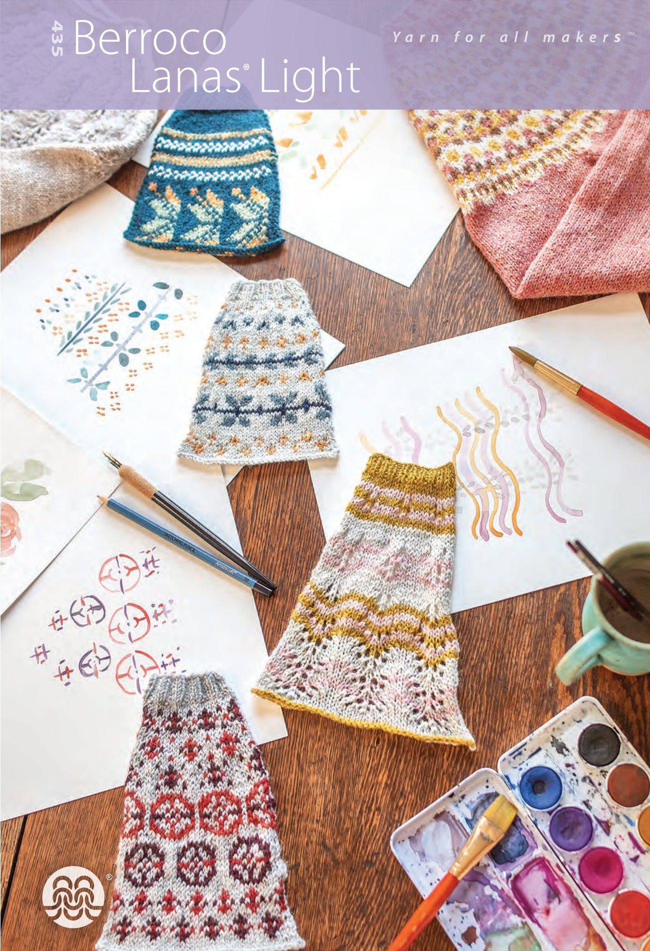 Berroco Lanas Light Hat Knitting Pattern