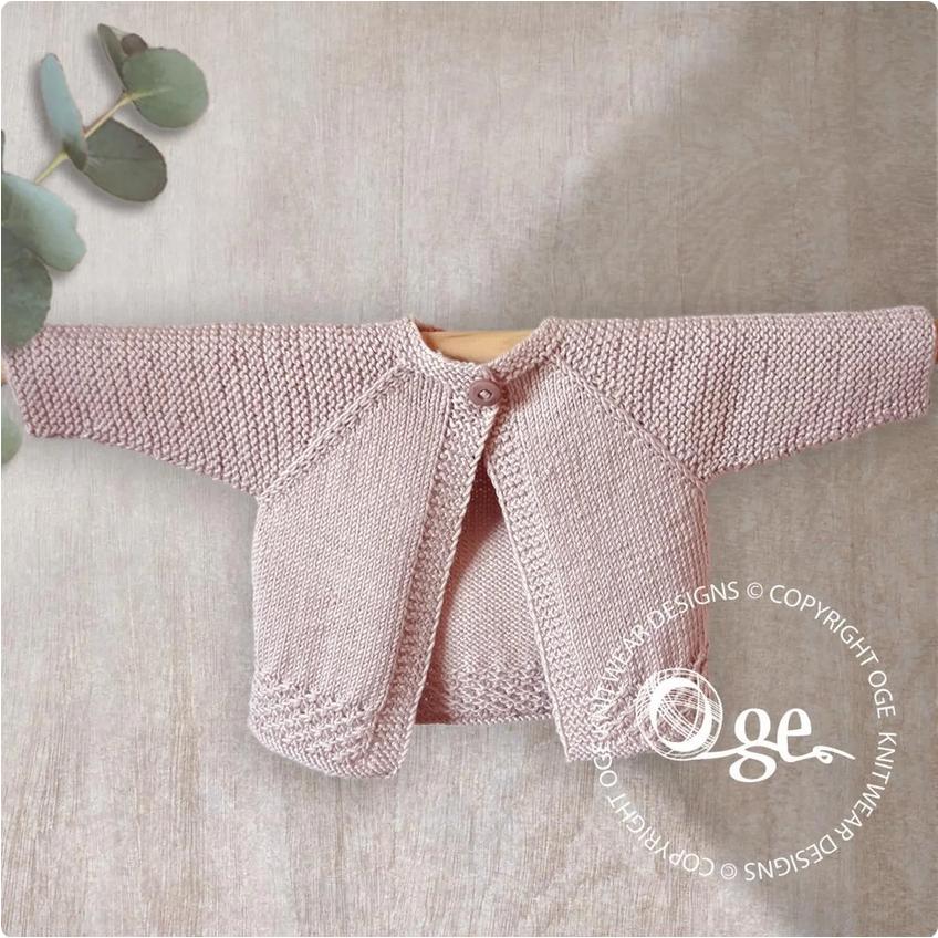Maebry Top down cardigan - P152
