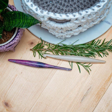 Lace Top Crochet Basket