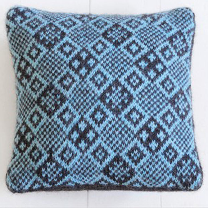 Blue Sky Fibers th Street Pillow Cushion Knitting Pattern