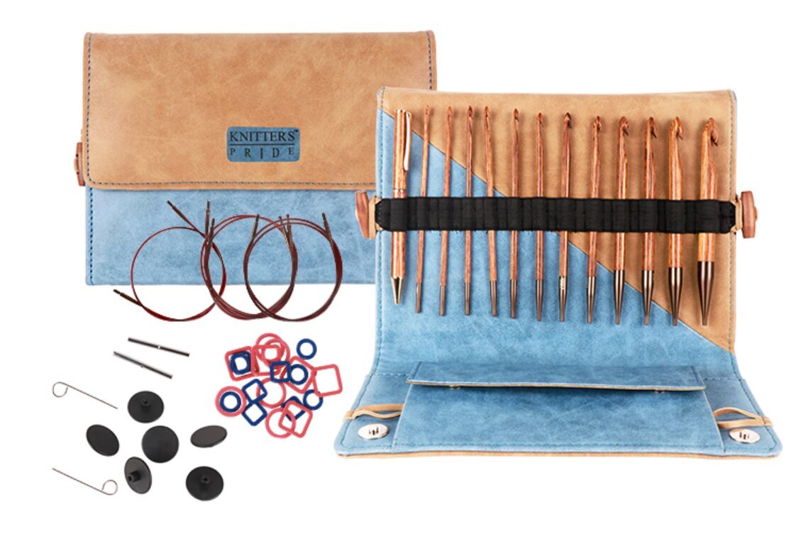 Knitter's Pride Ginger Interchangeable Tunisian Crochet Hook Set