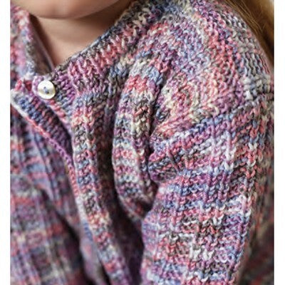 Ella Rae Garter Rib Cardigan Knitting Pattern