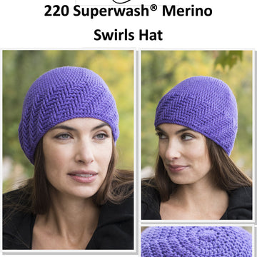 Cascade Yarns W Swirls Hat Crochet Pattern