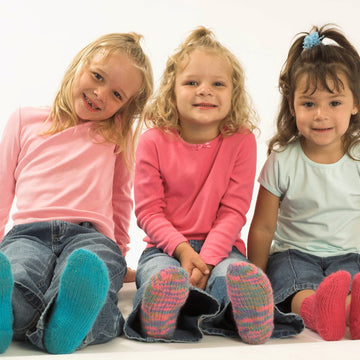 Plymouth Yarn Encore Kids Socks Knitting Pattern