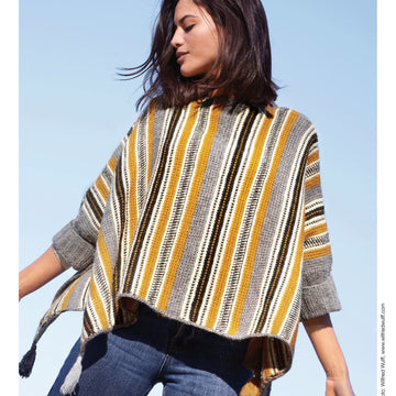 Lana Grossa Poncho Cape Crochet Pattern